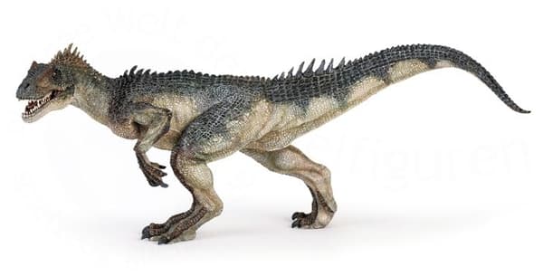 Allosaurusfigur - PAPO - Leksak - Grön - Blandad - Från 3 år