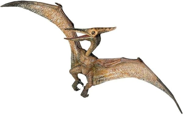 Pteranodon-figur - PAPO - DINOSAURER - Grå - För barn från 3 år och uppåt