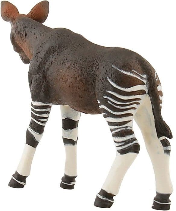 Leksak - PAPO - Okapi - Brun och vit - För pojkar från 3 år och uppåt