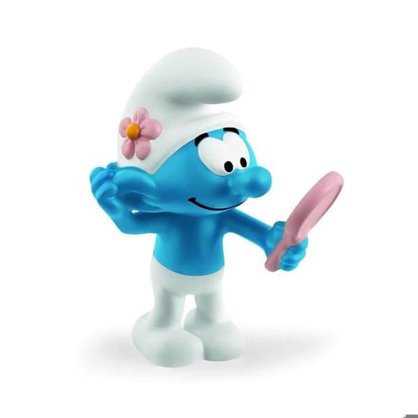 Figurin - SCHLEICH - Flirtig Smurf - Blandad - 3 år och uppåt - THE SMURFS™ - Smurflicens