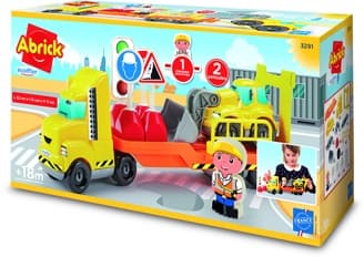 Lastbil m/gummi get och tillbehör