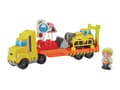 Miniatyrbild 1 av 2: Lastbil m/gummi get och tillbehör