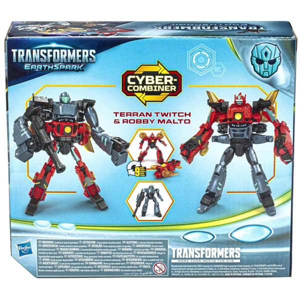 Transformers Earthspark Cyber Combiner Terran Twitch/Robby Malto