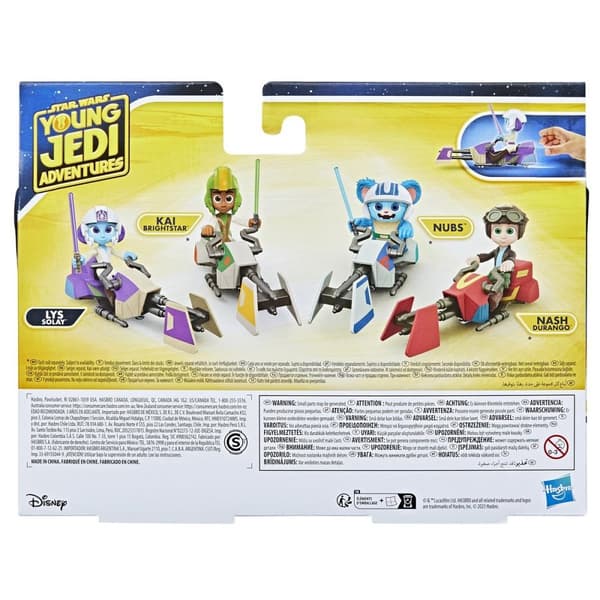 Star Wars Young Jedi Figure and Vehicle Lys Solay