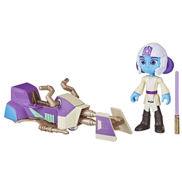 Star Wars Young Jedi Figure and Vehicle Lys Solay