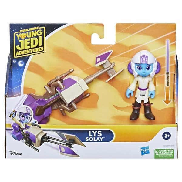 Star Wars Young Jedi Figur och Fordon Lys Solay