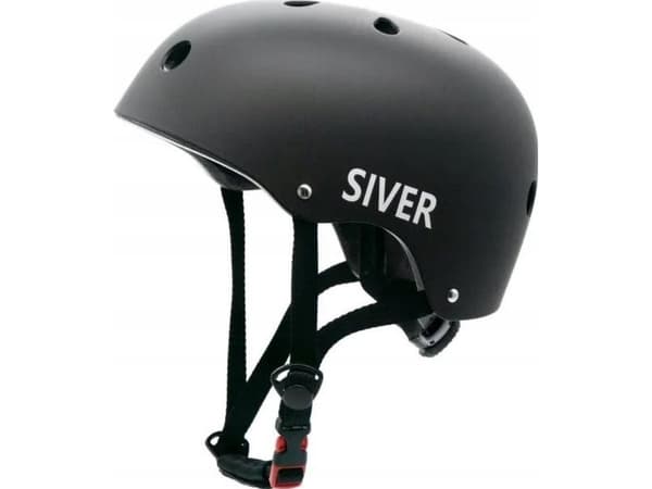 Silver S svart