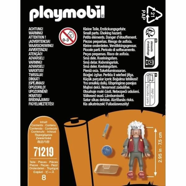 Playset Playmobil Naruto Shippuden - Jiraiya 71219 8 Dele