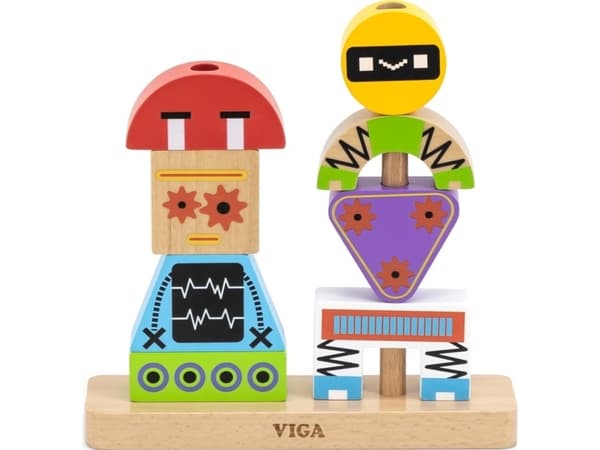 Viga pyramidi palapelirobotit + mallit 8 EL.