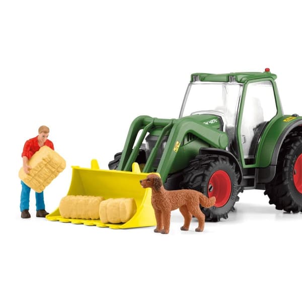 schleich® FARM WORLD traktor med trailer 42608