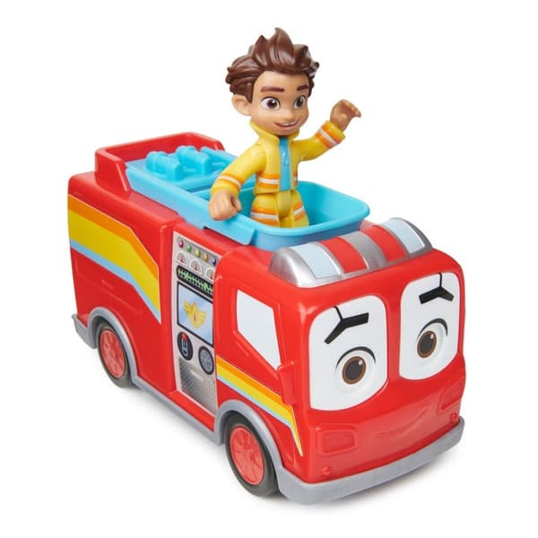 Firebuds Fordon med figur Bo & Flash