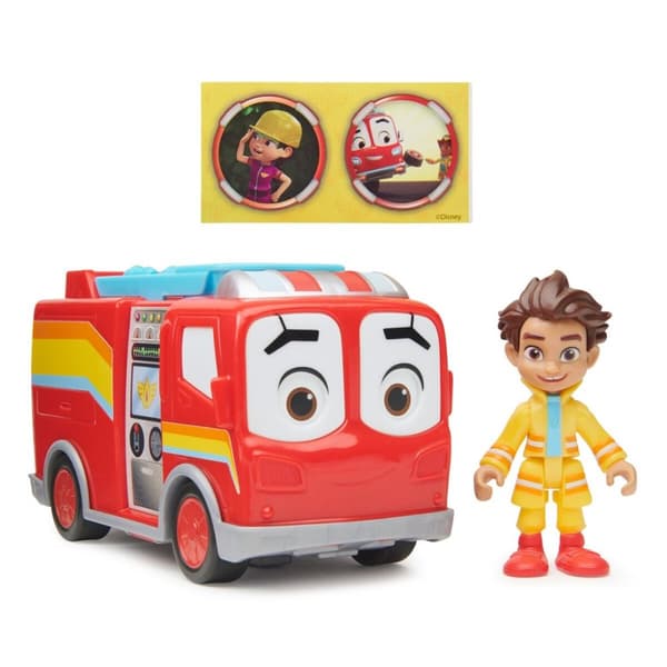 Firebuds Fordon med figur Bo & Flash