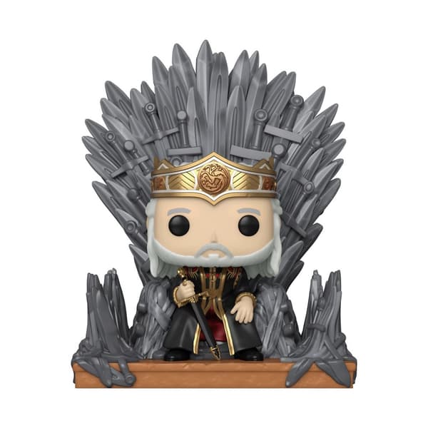 Funko Pop! Deluxe: House of the Dragon - Viserys on the Iron Throne