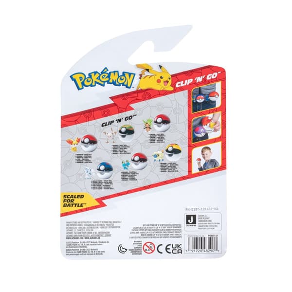 Pokemon Clip n Go Mareep + Level Ball