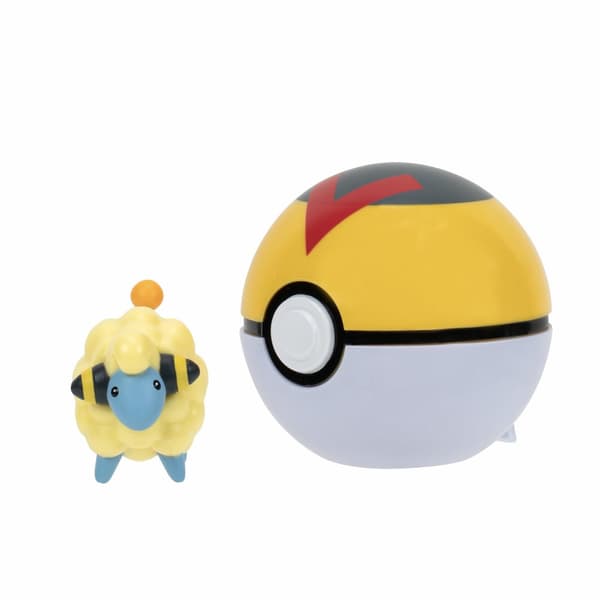 Pokemon Clip n Go Mareep + Level Ball