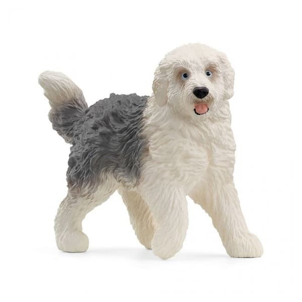 Bobtail hundfigur - SCHLEICH - Bobtail hundfigur - Leksak - Vit - Inomhus - Barn - Blandat
