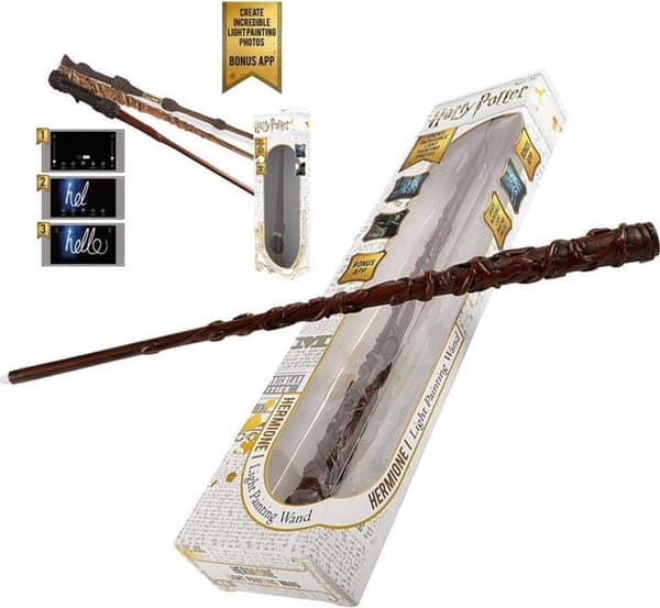 Wow! Trollkarlsvärlden - Hermione Deluxe Lumosstav