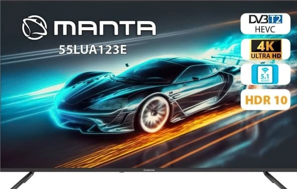 Manta 55LUA123E LED 55'' 4K Ultra HD Android TV 55'' 4K Ultra HD Android TV