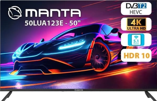 Manta 50LUA123E LED 50'' 4K Ultra HD Android TV