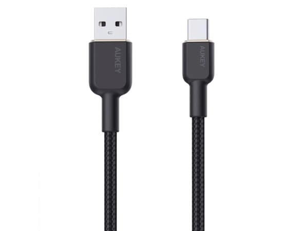 Aukey CB-NAC1 USB-A to USB-C 1m cable (black)