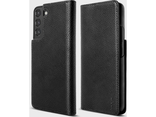 Ringke Ringke Folio Signature Leather Flip Case for Samsung Galaxy S22+ (S22 Plus) svart (FSS118R262)