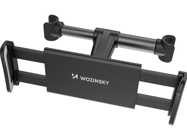 Wozinsky Wozinsky 2-i-1 bilhuvudstödshållare med hängare svart (WTHBK2)