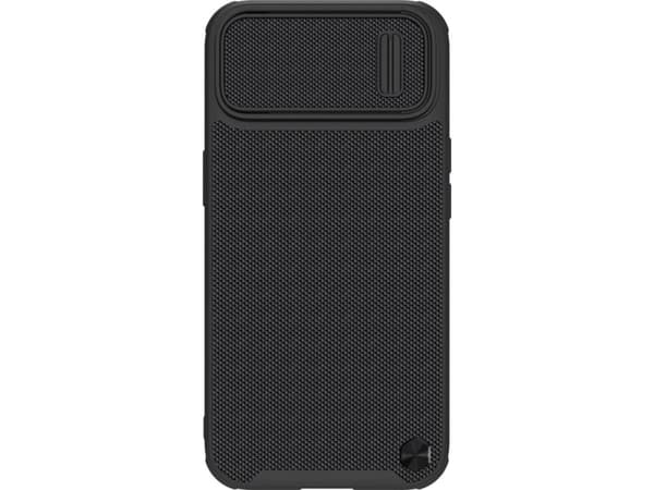 Nillkin Nillkin Textured S-deksel iPhone 14 Plus pansret deksel med kamerabeskytter svart