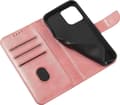 Miniatyrbild 3 av 5: Hurtel Magnet Case elegant skal med stativfunktion för iPhone 14 Pro rosa