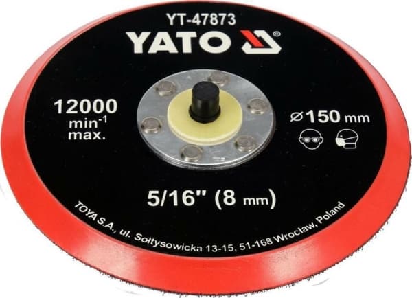Yato YATO DISK / POLERINGSTALKARE MED RING 150mm 5/16"