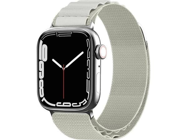 Alpine spännband i stål för Apple Watch 42/44/45/49 mm - silver