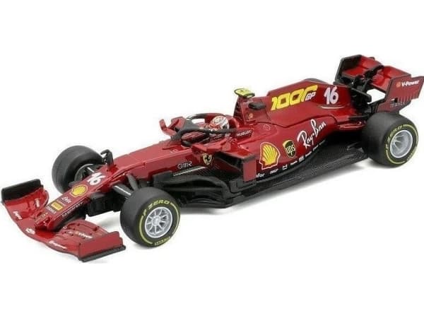 Ferrari F1 SF21 Charles Leclerc 16 1:18 BBURAGO BBURAGO