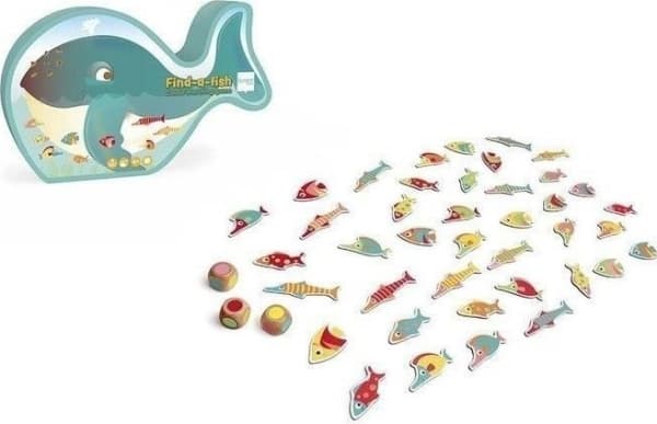 Spill Finn den fargerike fisken