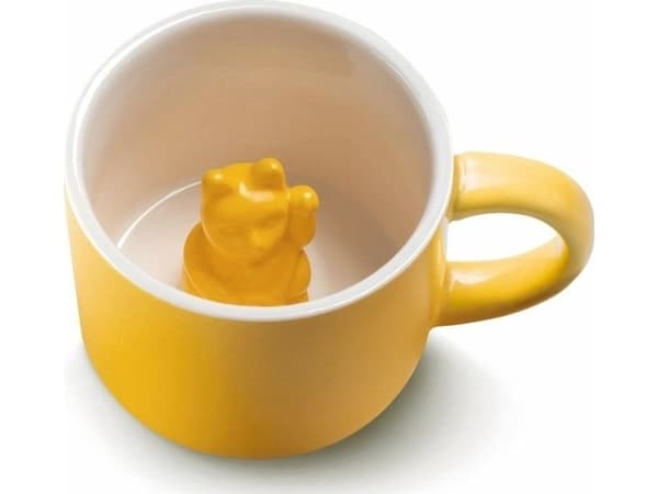 Mug of happiness yellow