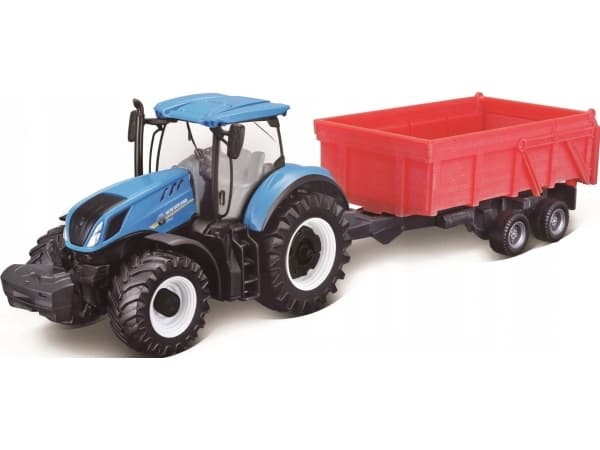 BBU NewHolland tractor T7.315 with trailer.10cm 31658