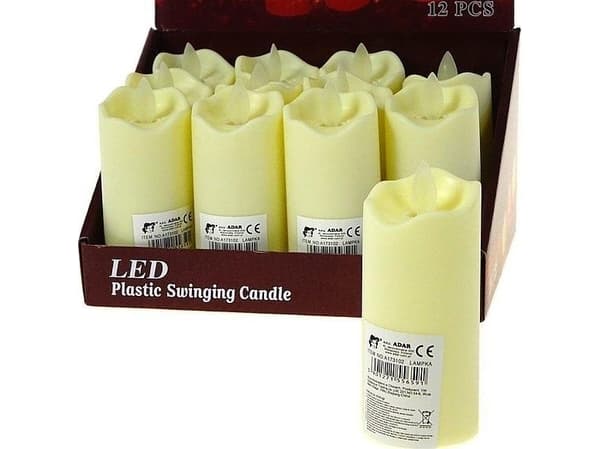 LED fargelampe (12 stk)