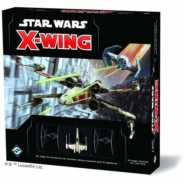 Miniatyrfigur - miniatyrkaraktär Fantasy flight inc. - EDF0SWZ01ES - Fantasy Flight X-Wing Multicolor ()