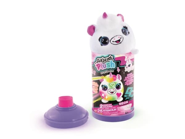 AIRBRUSH PLUSH Neon Mini Mystery Kit PDQ