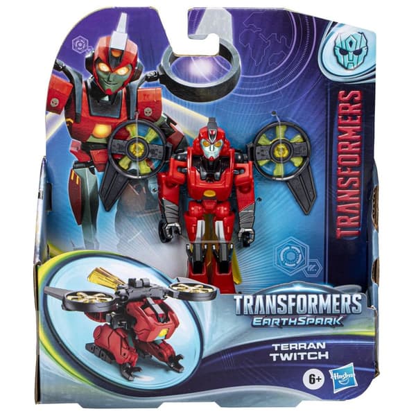 Transformers EarthSpark Warrior Terran Twitch