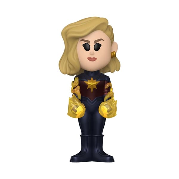 Funko Vinyl Soda: The Marvels - Captain Marvel (Chance of Special Chase Edition)