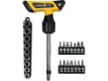 Miniatyrbild 1 av 3: Vorel Ratchet screwdriver with interchangeable bits 25 pcs. (65105)