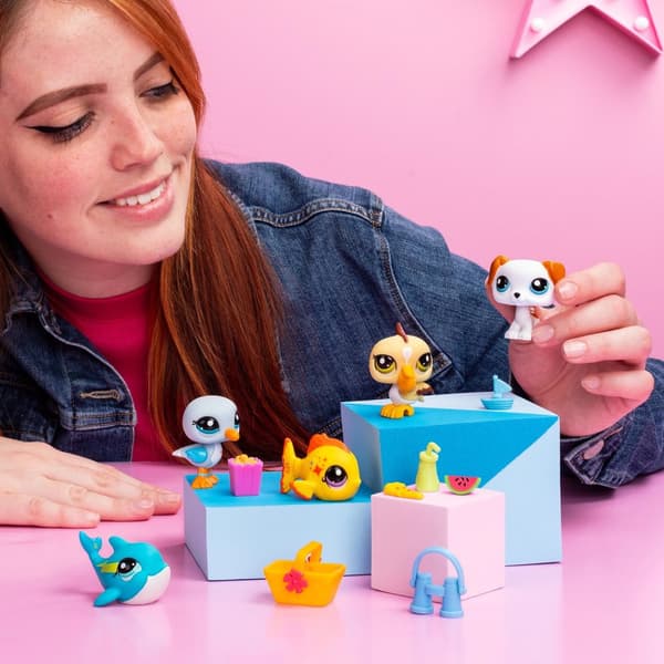 Littlest Pet Shop Beach Besties Collector set 5-pack