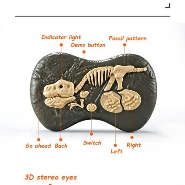 Simulation av dinosaur RC 2 4Ghz velociraptor intelligent fjärrkontroll leksak med LED-lampa 2022