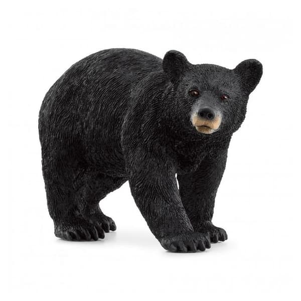 Statyett - SCHLEICH - Svart björn - Wild Life - Interiör - Barn