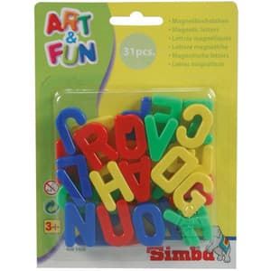 Simba Leksaker - Art & Fun - Magnet Bokstäver 31st