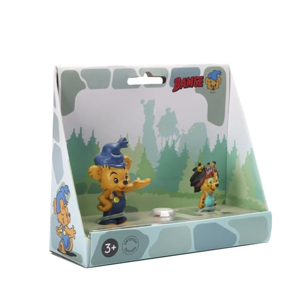 Leksaker Micki Bamse Figurset Figurer Bamse & Lova 0019