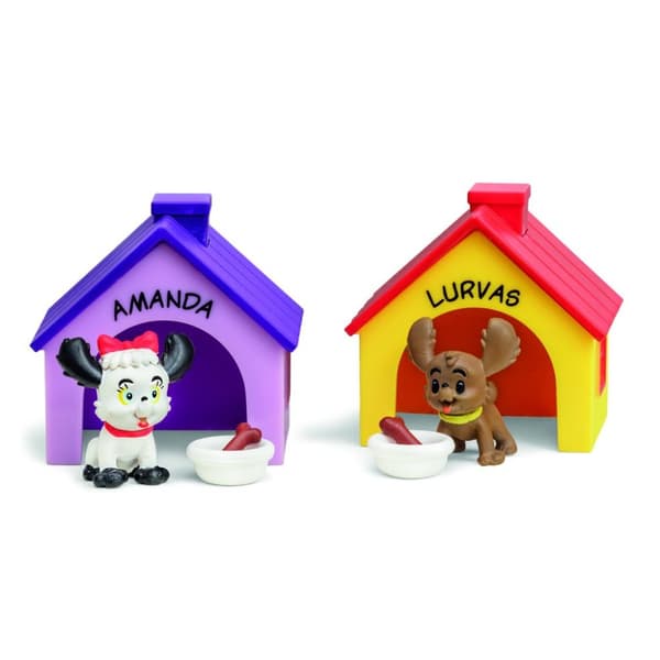 Leksaker Micki Bamse Figurset Amanda & Lurvas 0043