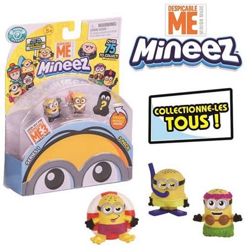 Leksaker Figurer Despicable Me Dumma Mej Minions 3-Pack Slumpvis