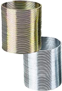 Robetoy Leksaker 59135 Spiral Mini Spring GOLD & SILVER 35mm