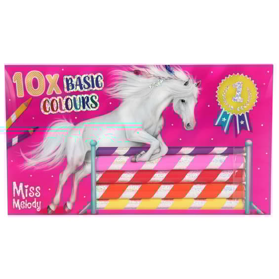 Leksaker Pyssel Miss Melody Häst 10-pack Färgpennor 2021