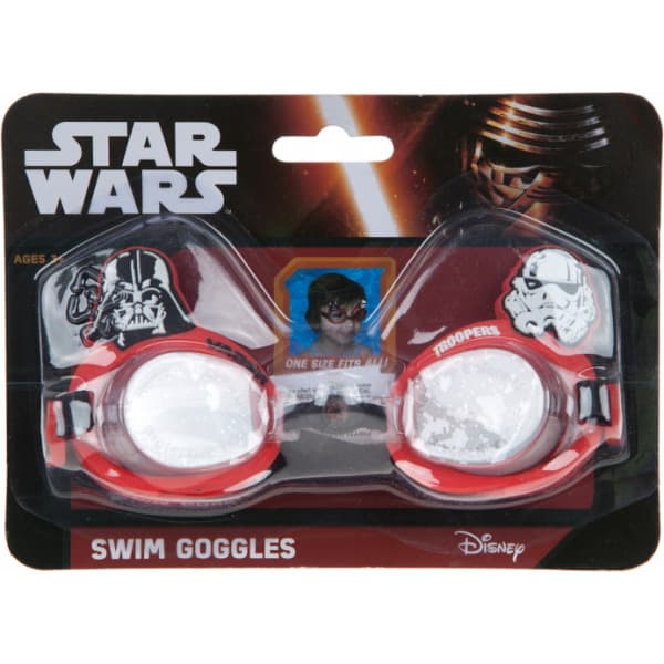 Simglasögon Swim goggles Disney STAR WARS Vader Trooper Röd/svarta